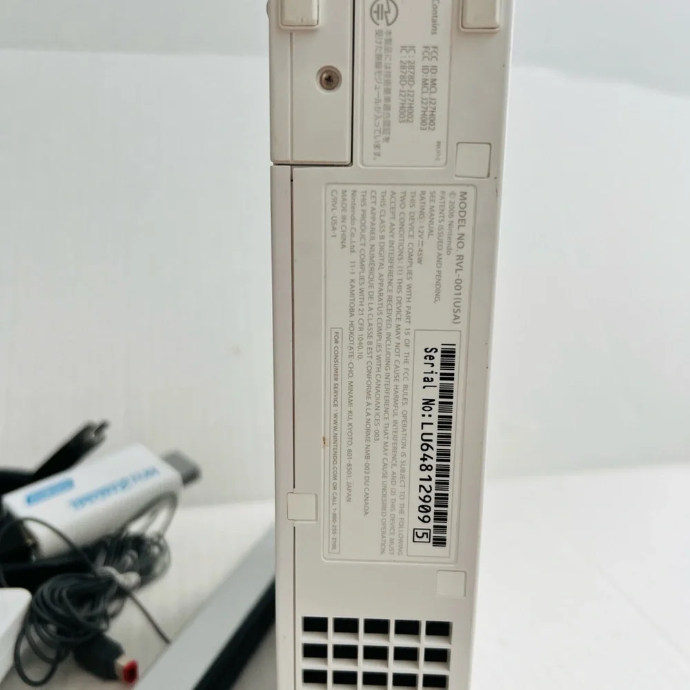 Nintendo Wii Console with Accessories